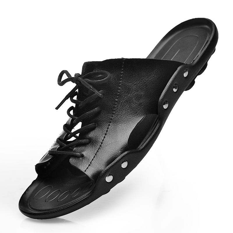 รองเท้าแตะผู้ชาย Summer Tide แ - Flip Flop Leather Men บทวิจารณ์และราคา