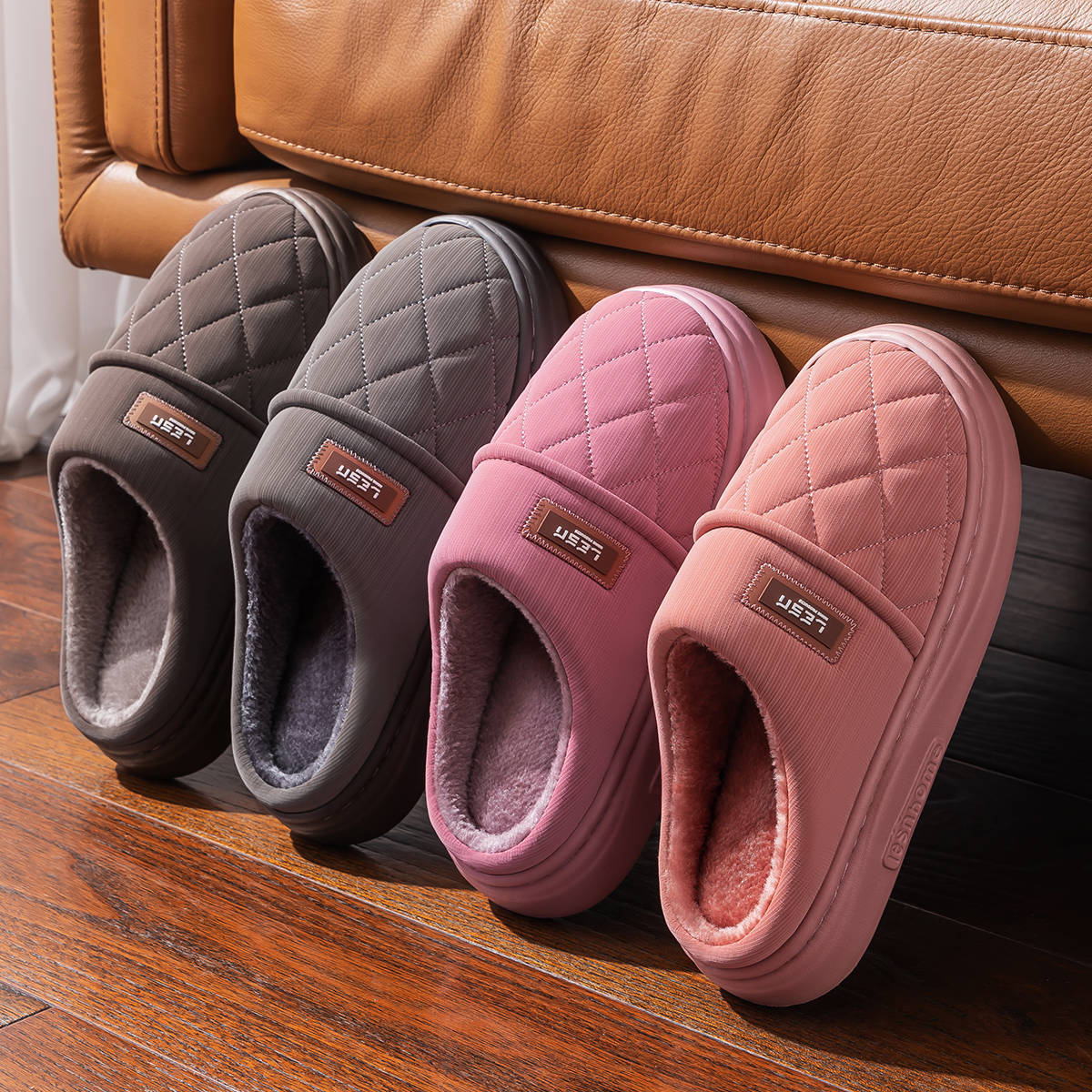 รองเท้าแตะฤดูหนาวแบบอุ่นสำหรับ - Flip Flop Leather Men บทวิจารณ์และราคา