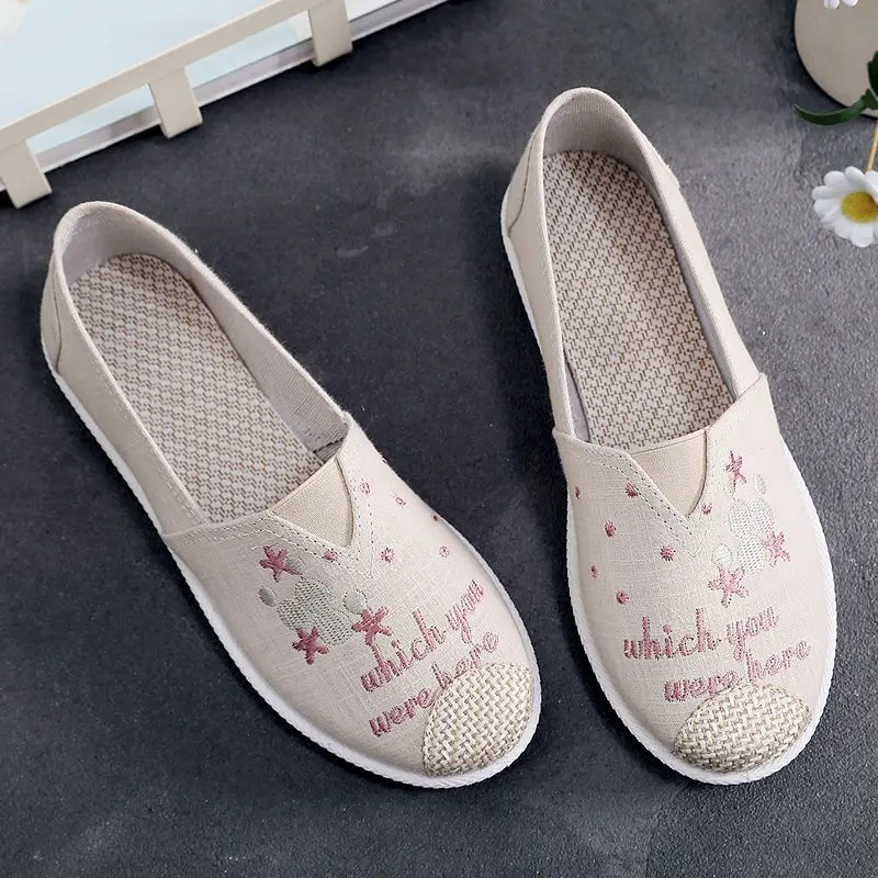 รองเท้าผ้าใบสวมแบบสลิปออน หัวม - Espadrille Slip On บทวิจารณ์และราคา