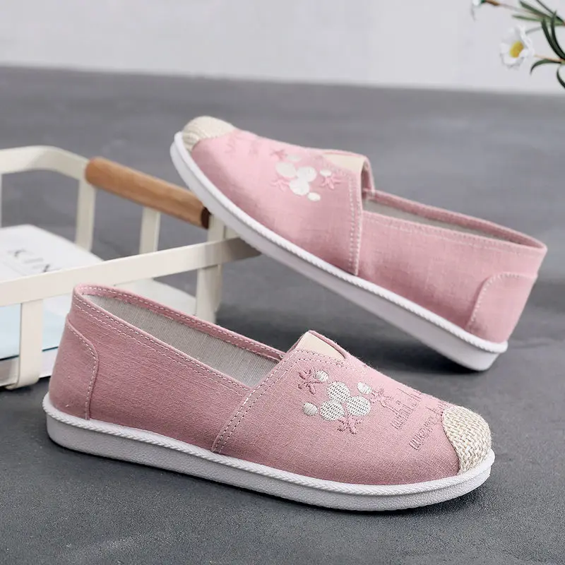 รองเท้าผ้าใบสวมแบบสลิปออน หัวม - Espadrille Slip On บทวิจารณ์และราคา