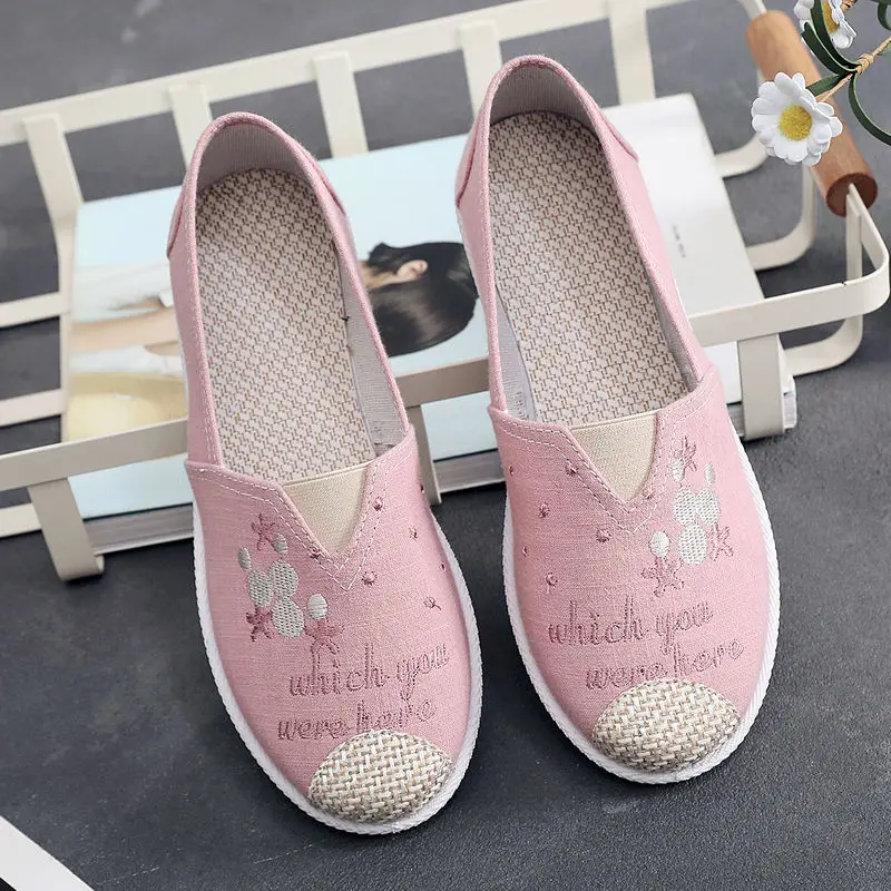 รองเท้าผ้าใบสวมแบบสลิปออน หัวม - Espadrille Slip On บทวิจารณ์และราคา