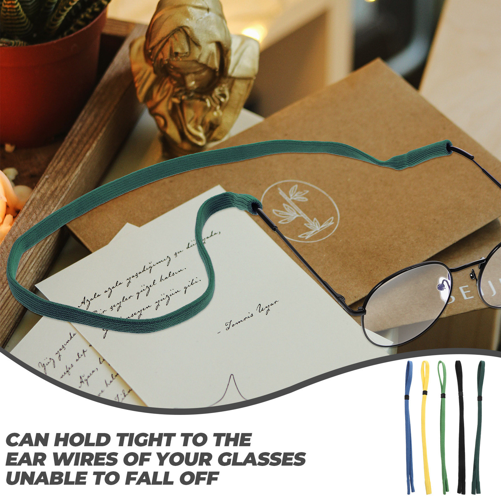 สายคล้องแว่นตา 5 ชิ้น ปรับระดั - Sunglass Retainer Cord บทวิจารณ์และราคา