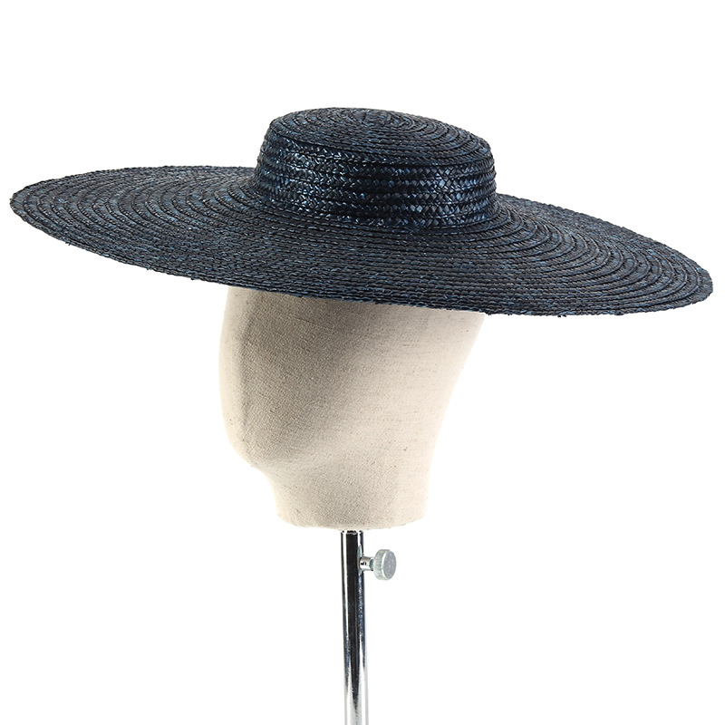 15ซม.กว้างฟางหมวกฤดูร้อนหมวกชา - Bucket Hat Straw บทวิจารณ์และราคา