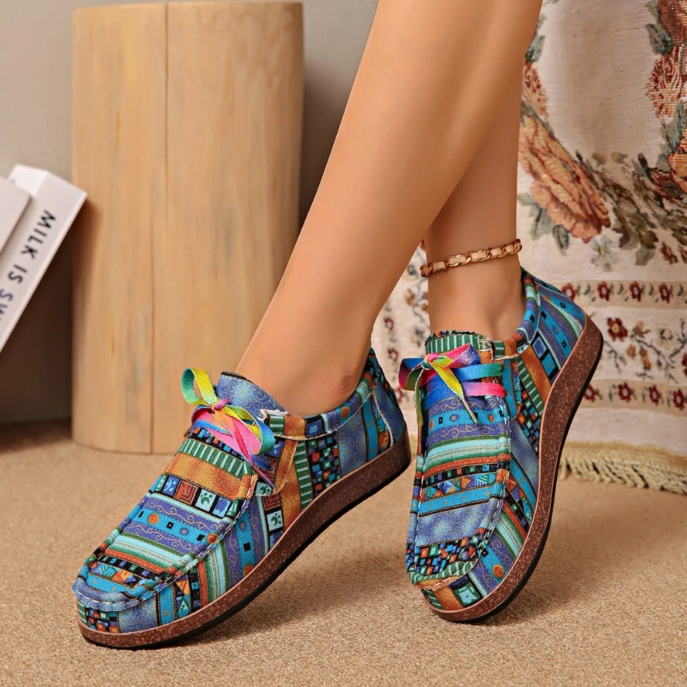 2026 รองเท้าผู้หญิง รองเท้าผ้า - Espadrille Slip On บทวิจารณ์และราคา