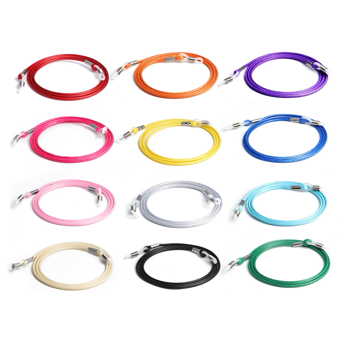 สายคล้องแว่นตาแบบถัก ปรับความย - Sunglass Retainer Cord บทวิจารณ์และราคา