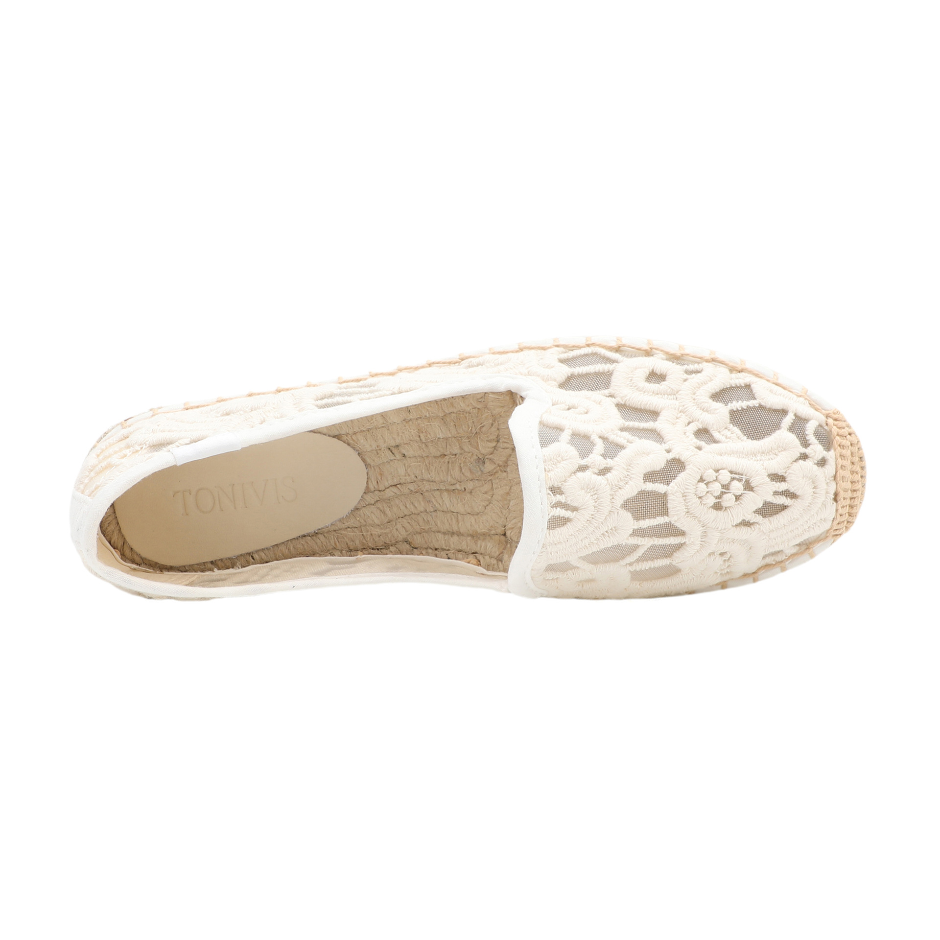รองเท้าส้นเตี้ยแบบสวมสำหรับผู้ - Espadrille Slip On บทวิจารณ์และราคา