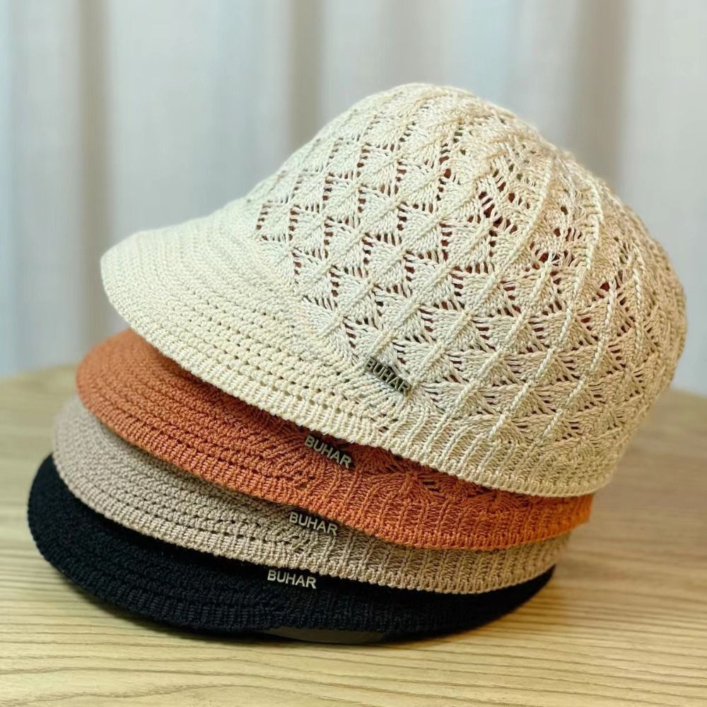 หมวกปีกกว้างตาข่ายสำหรับผู้หญิ - Bucket Hat Straw บทวิจารณ์และราคา