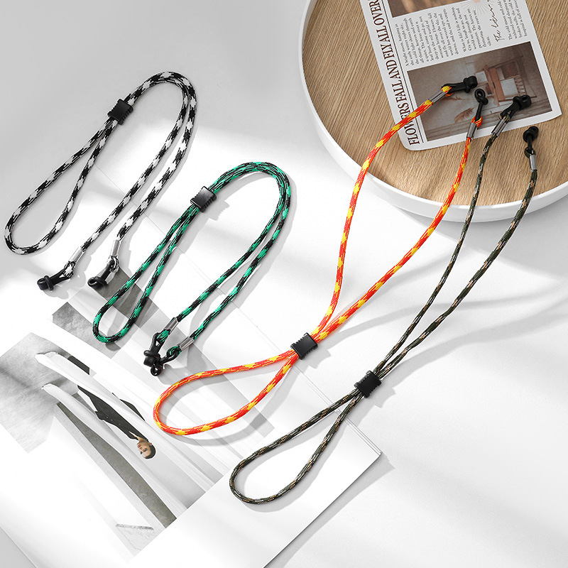 สายคล้องแว่นตาแบบถักสำหรับกิจก - Sunglass Retainer Cord บทวิจารณ์และราคา